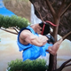 Illustration for article titled Ryu Is Good at iSmash Bros./i Glitches